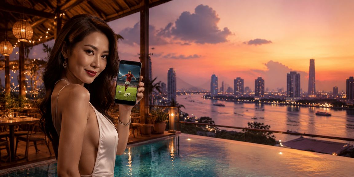 Người dùng tại Sài Gòn theo dõi cược bóng đá trên điện thoại